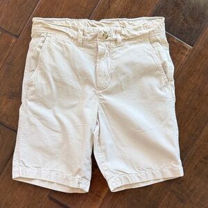 Johnnie-O West Coast Prep Boys Cream Shorts size 8